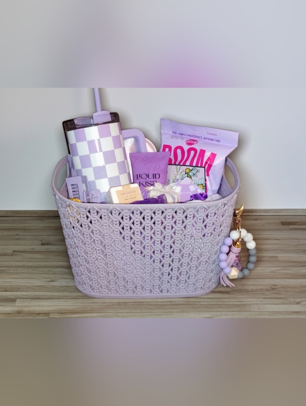 Purple Mother's Day Basket